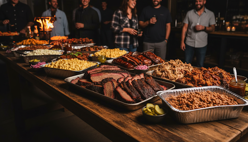 BBQ Catering Spread